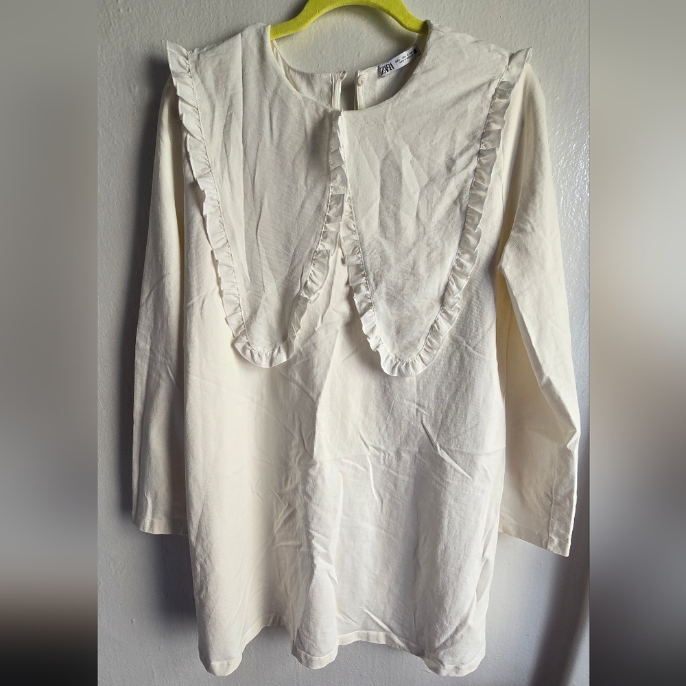 Zara white dress